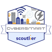 CyberSMART Logo Badge